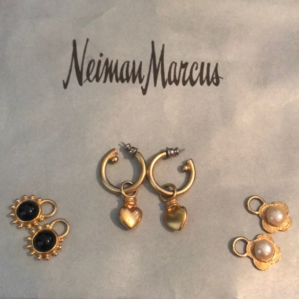 *Feature* Interchangeable Earrings ~ Four Styles - image 3